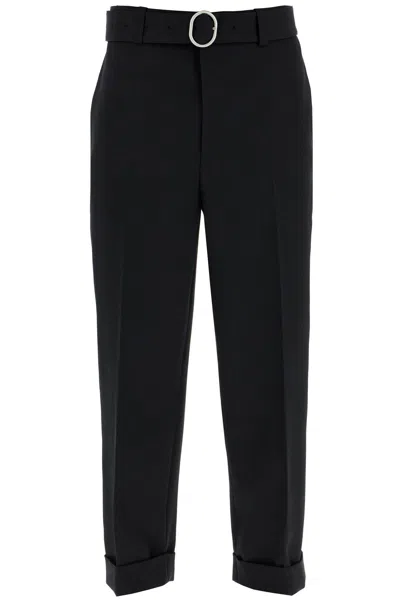Jil Sander Black Wool Pant