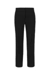 Jil Sander Black Wool Pants In 001