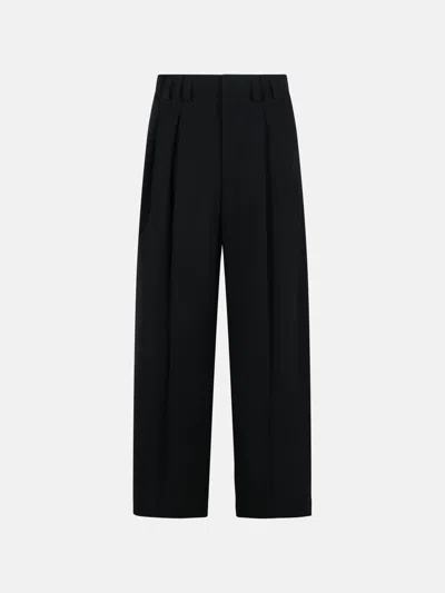 Jil Sander Black Wool Pants