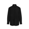 Jil Sander Black Wool Shirt