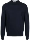 Jil Sander Black Wool Sweater