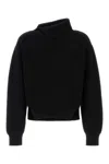 Jil Sander Black Wool Sweater In Black