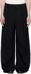 Jil Sander Black Wool Trousers