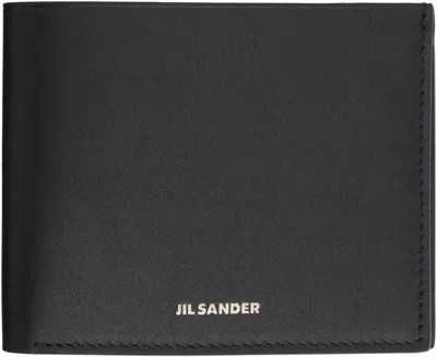 Jil Sander Black Zip Pocket Wallet