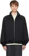 Jil Sander Zip-up Sweatshirt In Black