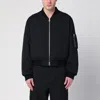 Jil Sander Zip-up Bomber Jacket In Black
