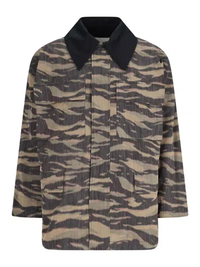 JIL SANDER CAMO PRINT JACKET