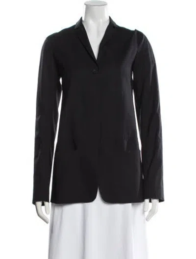 Pre-owned Jil Sander Blazer In Blue