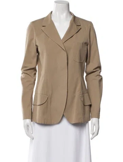 Pre-owned Jil Sander Blazer In Brown