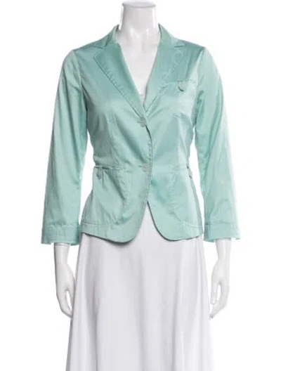Pre-owned Jil Sander Blazer In Green