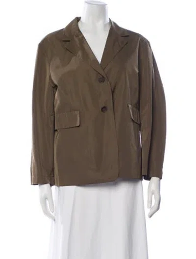 Pre-owned Jil Sander Blazer In Green