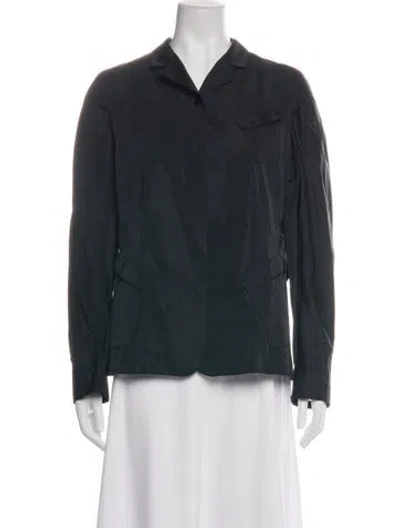 Pre-owned Jil Sander Blazer In Green
