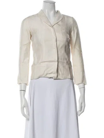 Pre-owned Jil Sander Blazer In Neutrals