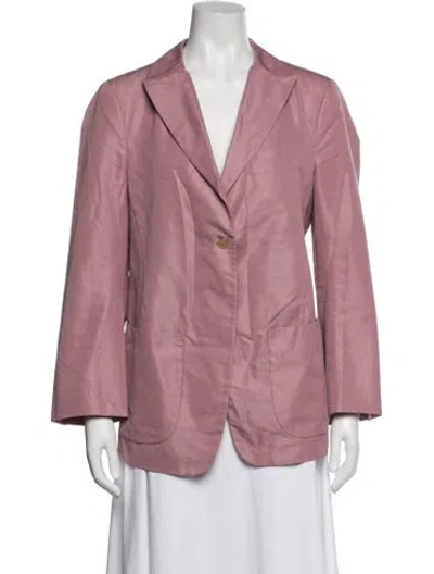 Pre-owned Jil Sander Blazer In Pink