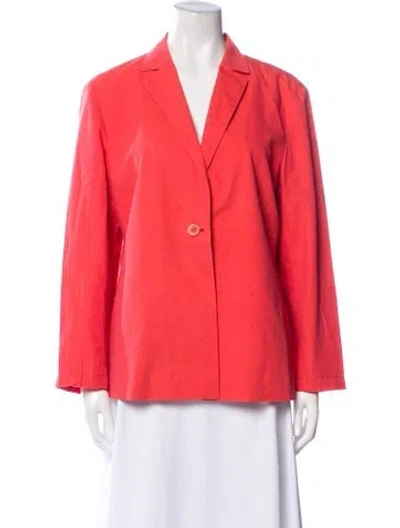 Pre-owned Jil Sander Blazer In Red