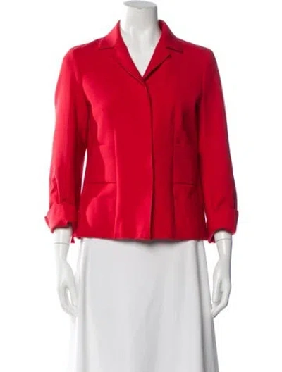 Pre-owned Jil Sander Blazer In Red
