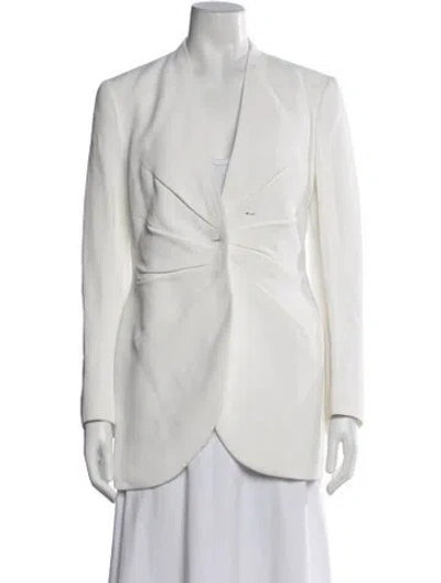 Pre-owned Jil Sander Blazer W/ Tags In White