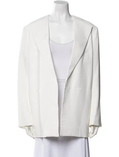 Pre-owned Jil Sander Blazer In White