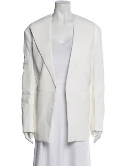 Pre-owned Jil Sander Blazer In White