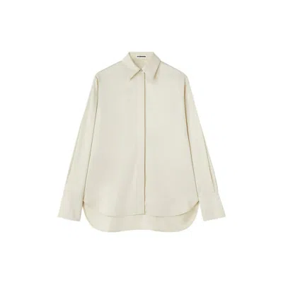 JIL SANDER JIL SANDER BLEND SILK SHIRT