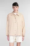 Jil Sander Blouson 01 Casual Jacket In Beige