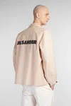 Jil Sander Blouson 03 Casual Jacket In Beige Cotton In Beige