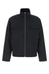 Jil Sander Polyester Jacket Flap Pockets High Collar In Multi