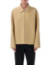 Jil Sander Logo-detail Zip-front Jacket In Multi