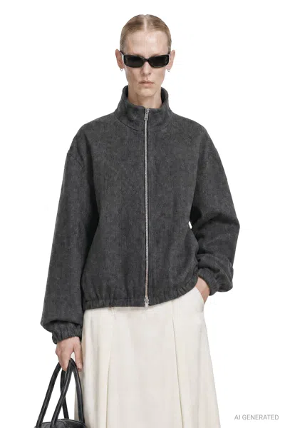 Jil Sander Blouson 29 In Gray