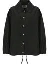 Jil Sander Giubbino In Cotone Nero Donna In Black