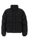 Jil Sander Midnight Blue Nylon-blend Down Jacket In Black