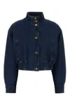 Jil Sander Blouson Jacket In Navy
