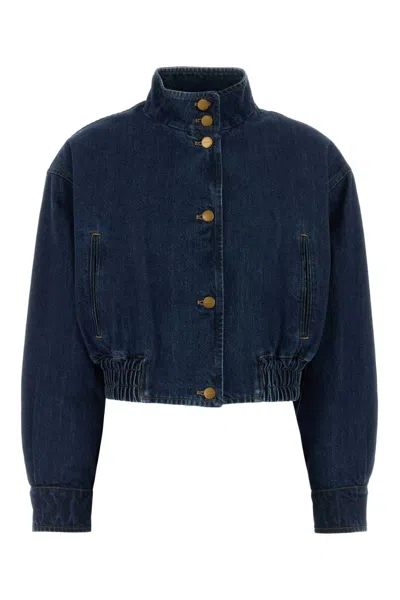 Jil Sander Blouson Jacket In Navy