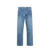 Jil Sander Faded Straight Jeans In Blue