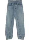 Jil Sander Structured Jeans In Blue