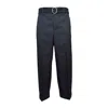 Jil Sander Straight-leg Pleated Trousers In Black