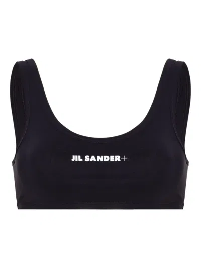 JIL SANDER BLUE LOGO TOP