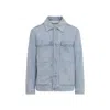 Jil Sander Denim Jacket Long Sleeves Chest Pockets In Blue