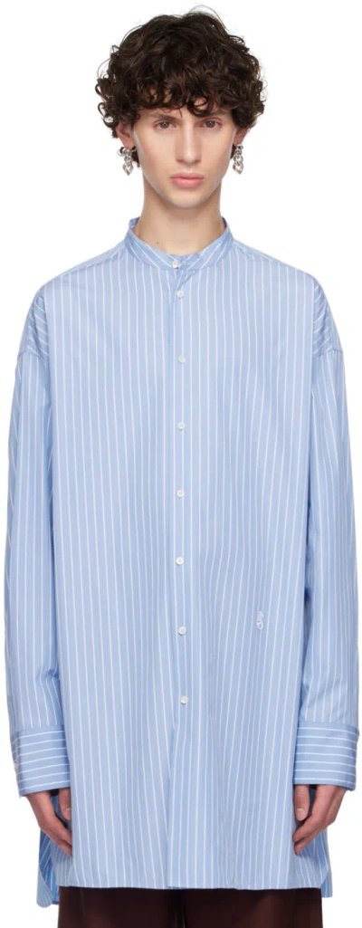 Jil Sander Blue Sunday Shirt In 471 Blue Sky