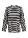 Jil Sander Boiled Striped Wool Compact Jersey