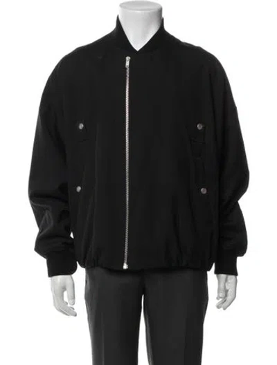 Pre-owned Jil Sander Bomber Jacket In Black