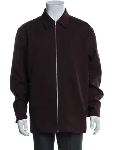 Pre-owned Jil Sander Bomber Jacket In Brown