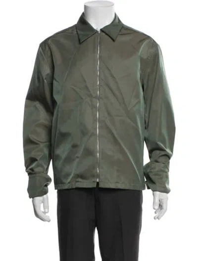 Pre-owned Jil Sander Bomber Jacket In Green