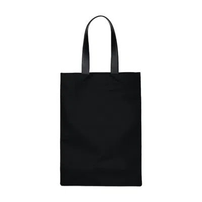 Jil Sander Book Tote Bag In Black
