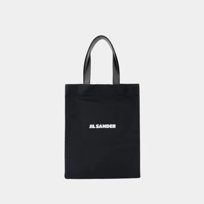 Jil Sander Book Tote Handbag Shopper Handbag In Black