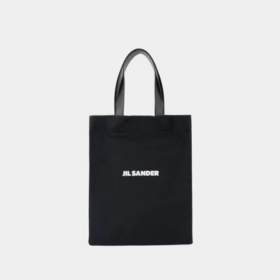 Jil Sander Book Tote Shopper Bag -  - Cotton - Black