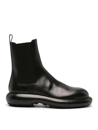 JIL SANDER BOTINES - NEGRO