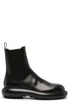 Jil Sander Cuscion Boots In Black