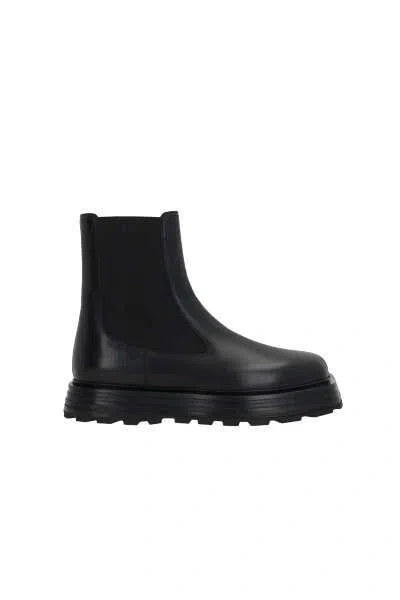 Jil Sander Boots In Black