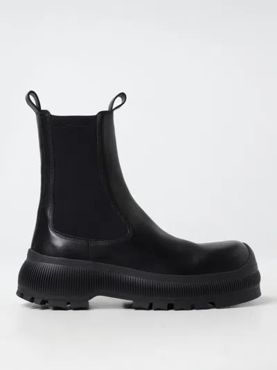 JIL SANDER BOOTS JIL SANDER MEN COLOR BLACK,F92389002
